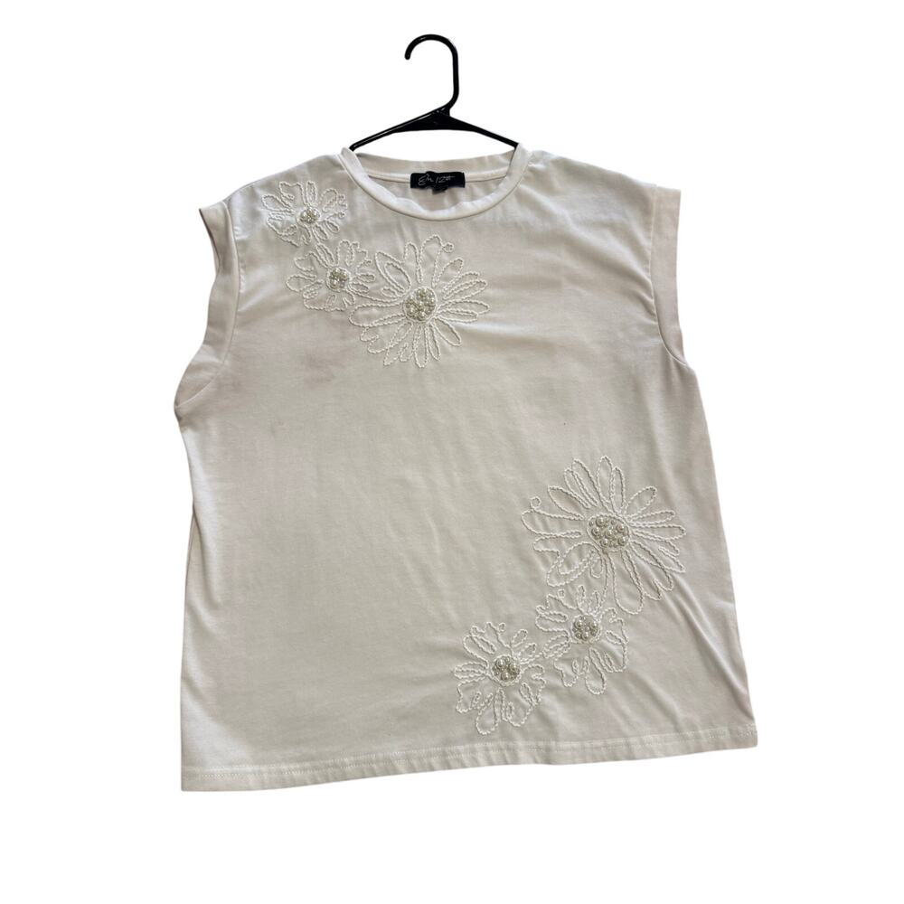 On 12th White Pearl Blouse - large